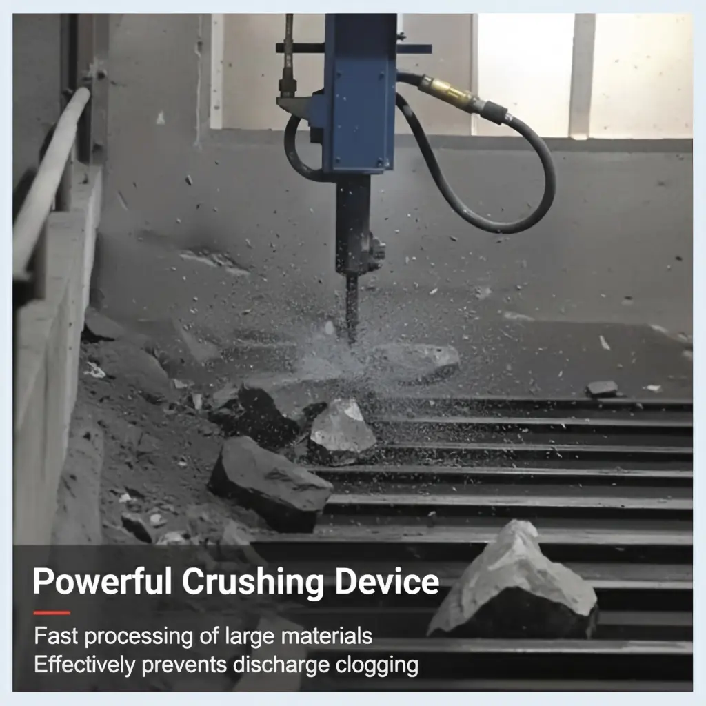 Over-Size Crushing System powerful crushing device
