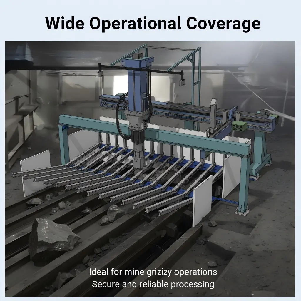 Over-Size Crushing System wide operational coverage