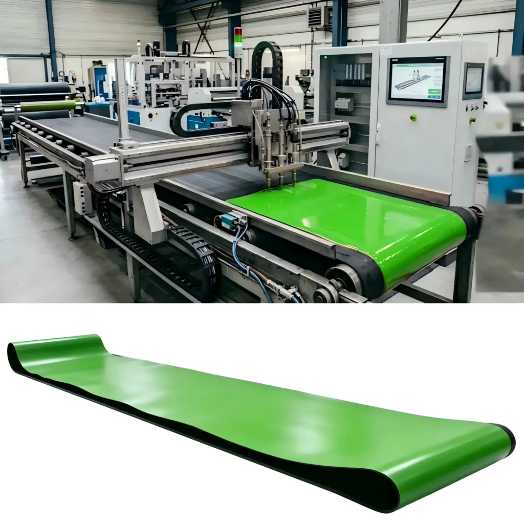 hot dip polyurethane belt wear resistant conveyor